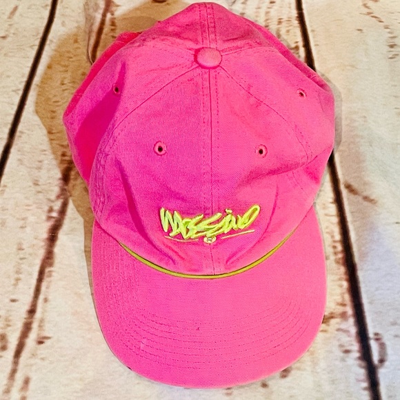 Massimo pink and neon green ball cap - Picture 2 of 3